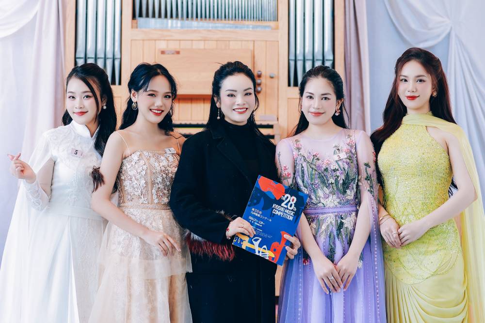 Học tr&ograve; PGS.TS T&acirc;n Nh&agrave;n gi&agrave;nh giải cao nhất tại Kyushu Music Competition 2026 ở Nhật Bản - Ảnh 1.