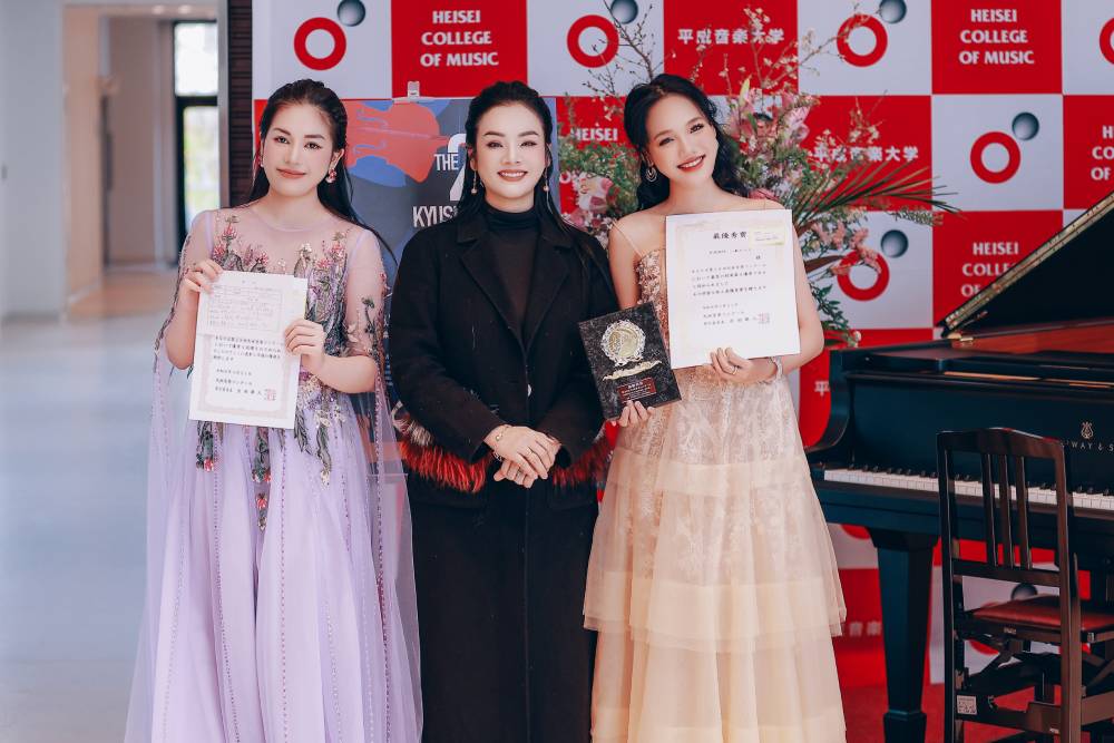 Học tr&ograve; PGS.TS T&acirc;n Nh&agrave;n gi&agrave;nh giải cao nhất tại Kyushu Music Competition 2026 ở Nhật Bản - Ảnh 3.
