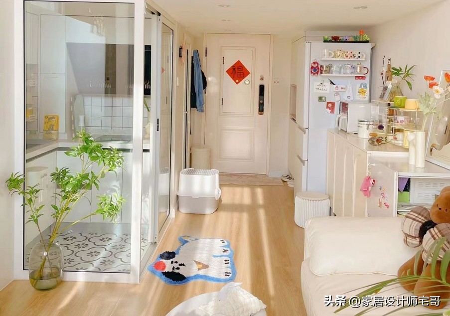 Căn hộ 23m&sup2; từ chối bếp mở: Quyết định tưởng lỗi thời nhưng gi&uacute;p kh&ocirc;ng gian gọn g&agrave;ng v&agrave; dễ sống hơn hẳn- Ảnh 6.