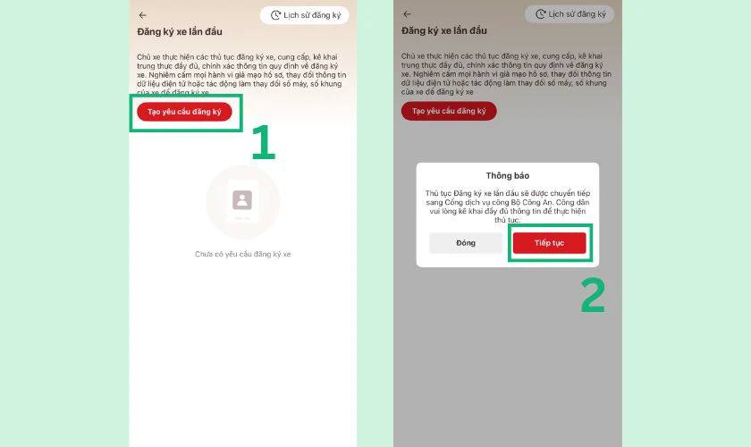 Hướng dẫn bấm biển số xe online qua VNeID nhanh ch&oacute;ng , nhận tại nh&agrave; kh&ocirc;ng cần chờ đợi - Ảnh 4.