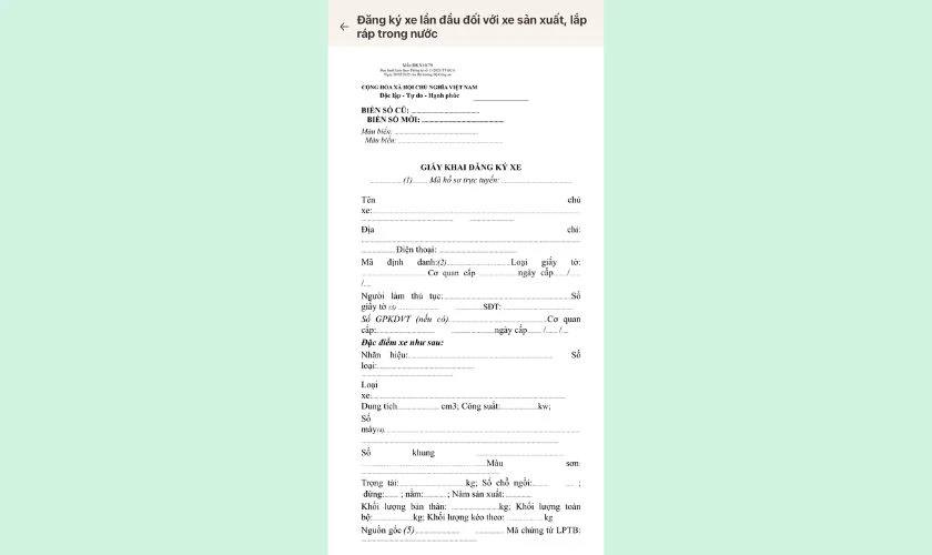 Hướng dẫn bấm biển số xe online qua VNeID nhanh ch&oacute;ng , nhận tại nh&agrave; kh&ocirc;ng cần chờ đợi - Ảnh 5.