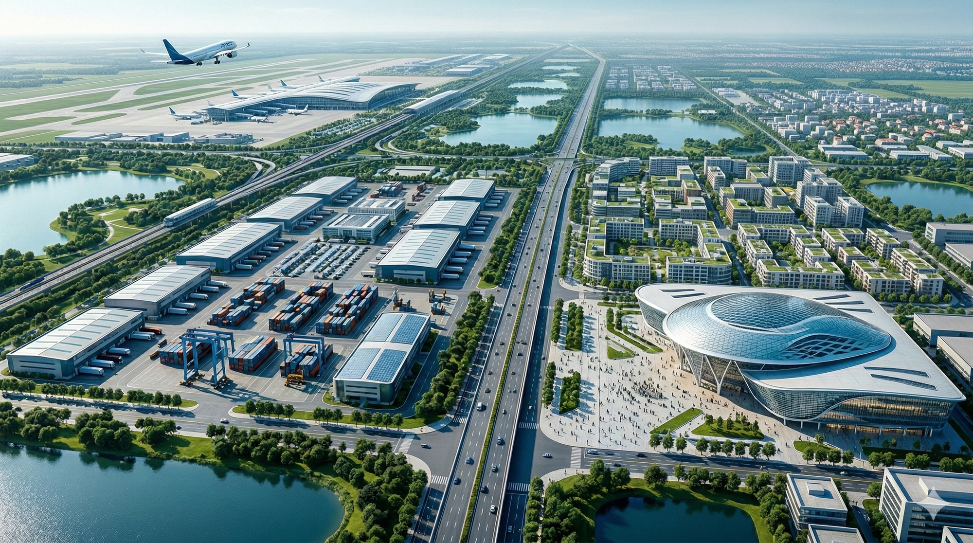 To&agrave;n cảnh 5 si&ecirc;u đ&ocirc; thị mới của H&agrave; Nội: Tổng diện t&iacute;ch gấp 100 lần hồ T&acirc;y, c&oacute; khu rộng hơn cả Vinhomes Olympic - Ảnh 6.