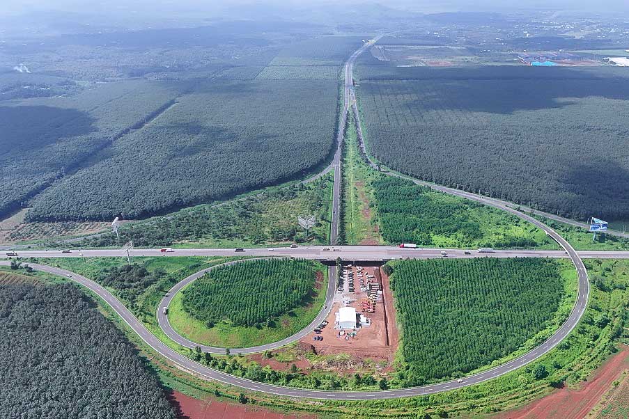 Tuyến cao tốc do li&ecirc;n danh Tập đo&agrave;n Sơn Hải triển khai, r&uacute;t ngắn thời gian từ Đ&ocirc;ng Nam Bộ đến T&acirc;y Nguy&ecirc;n đ&oacute;n tin vui  - Ảnh 1.
