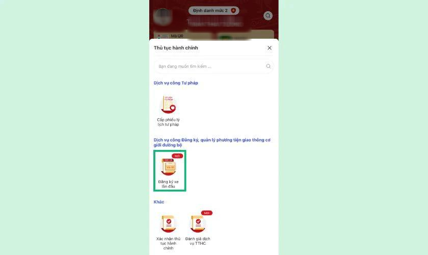 Hướng dẫn bấm biển số xe online qua VNeID nhanh ch&oacute;ng , nhận tại nh&agrave; kh&ocirc;ng cần chờ đợi - Ảnh 3.