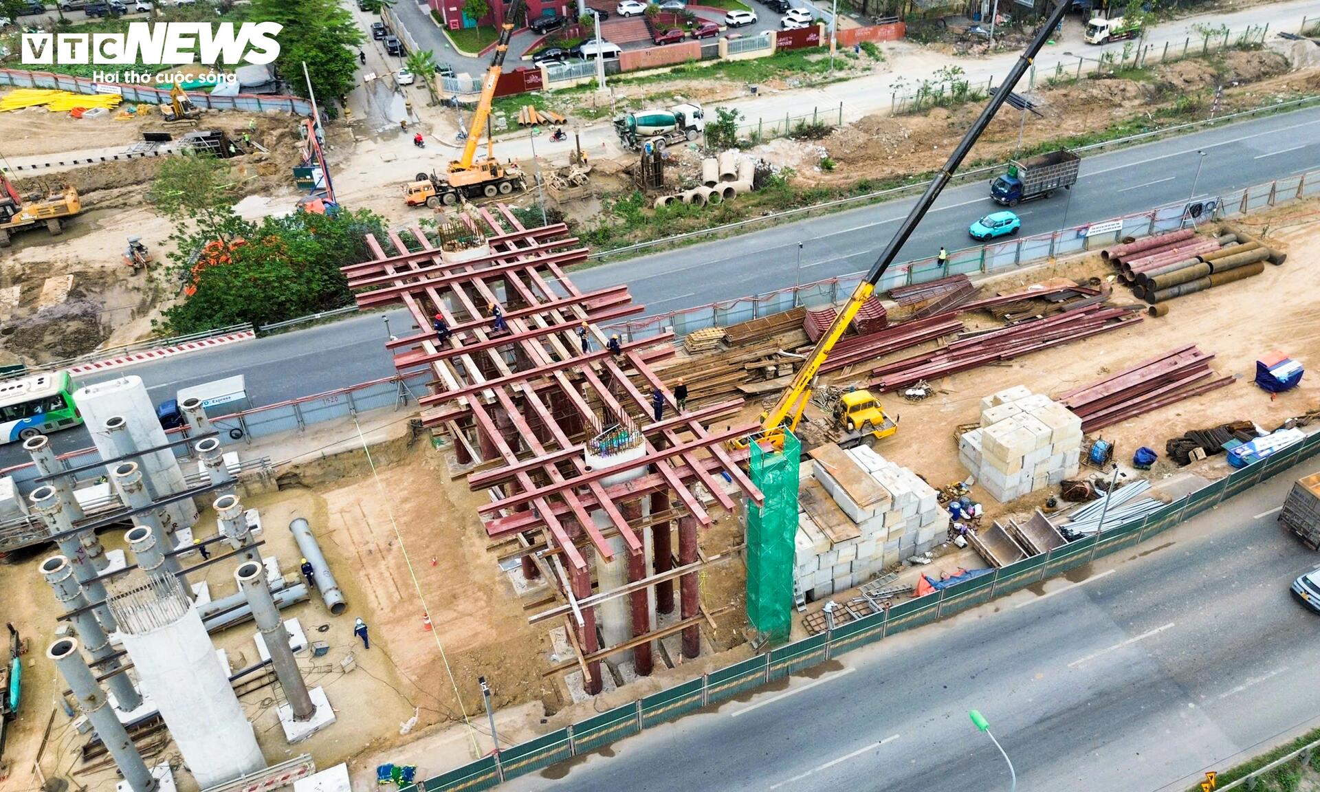 N&uacute;t giao hiện đại bậc nhất ph&iacute;a T&acirc;y H&agrave; Nội ho&agrave;n th&agrave;nh năm 2026 - Ảnh 11.