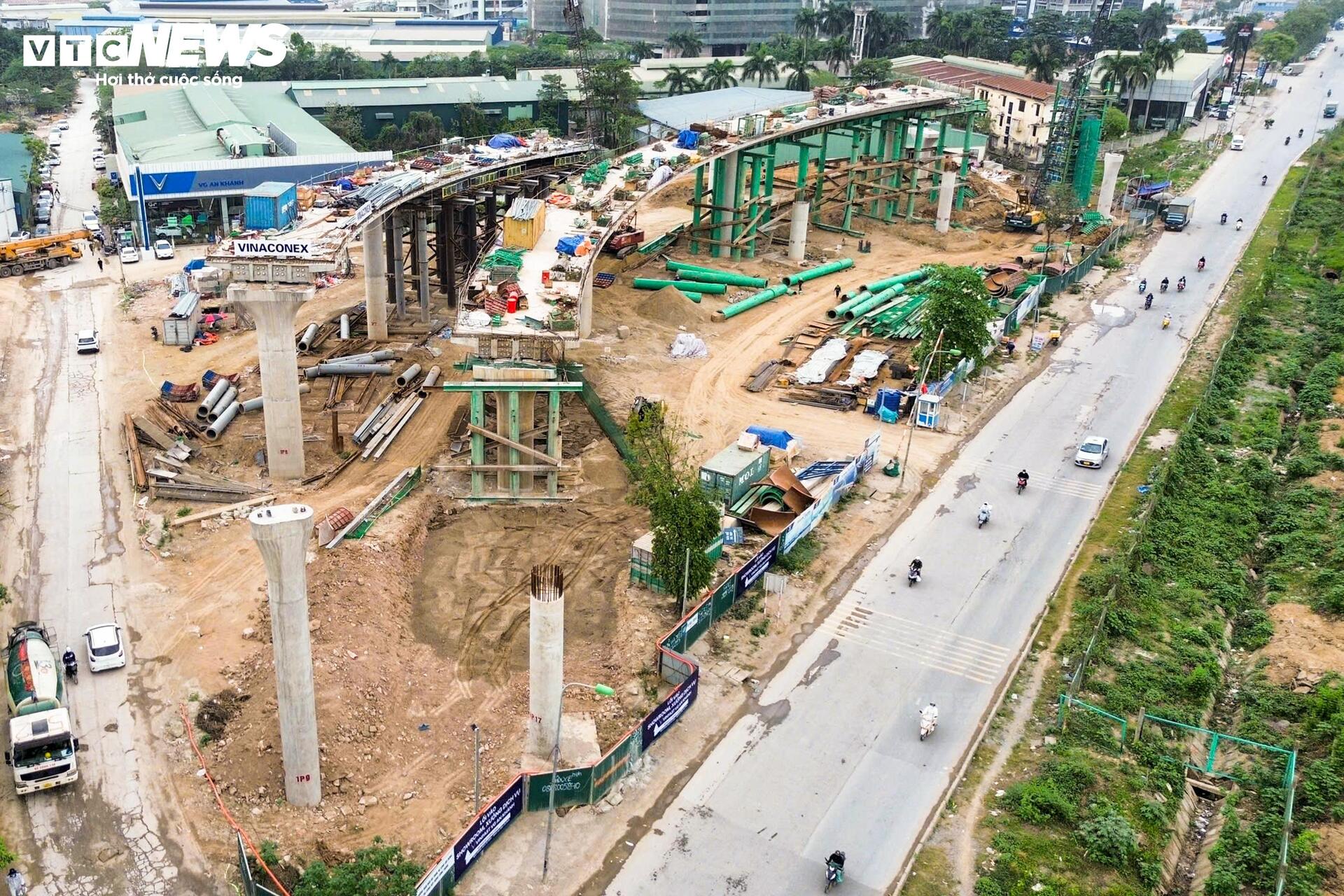 N&uacute;t giao hiện đại bậc nhất ph&iacute;a T&acirc;y H&agrave; Nội ho&agrave;n th&agrave;nh năm 2026 - Ảnh 2.