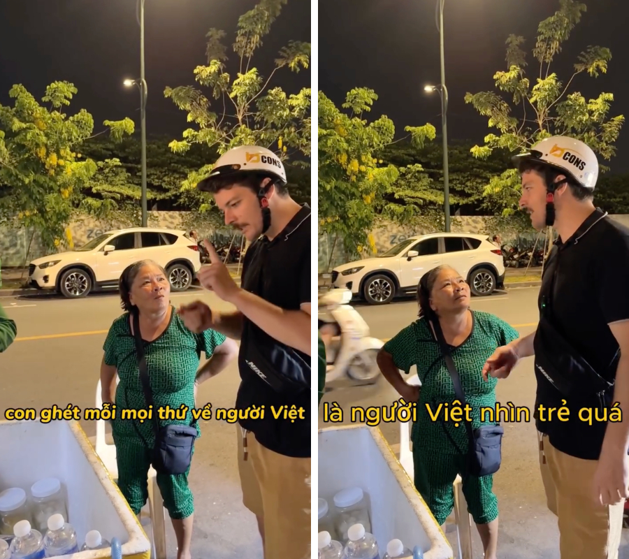 Kh&aacute;ch T&acirc;y b&agrave;y tỏ cảm nhận th&uacute; vị về người Việt sau khi bị nựng m&aacute; - Ảnh 2.