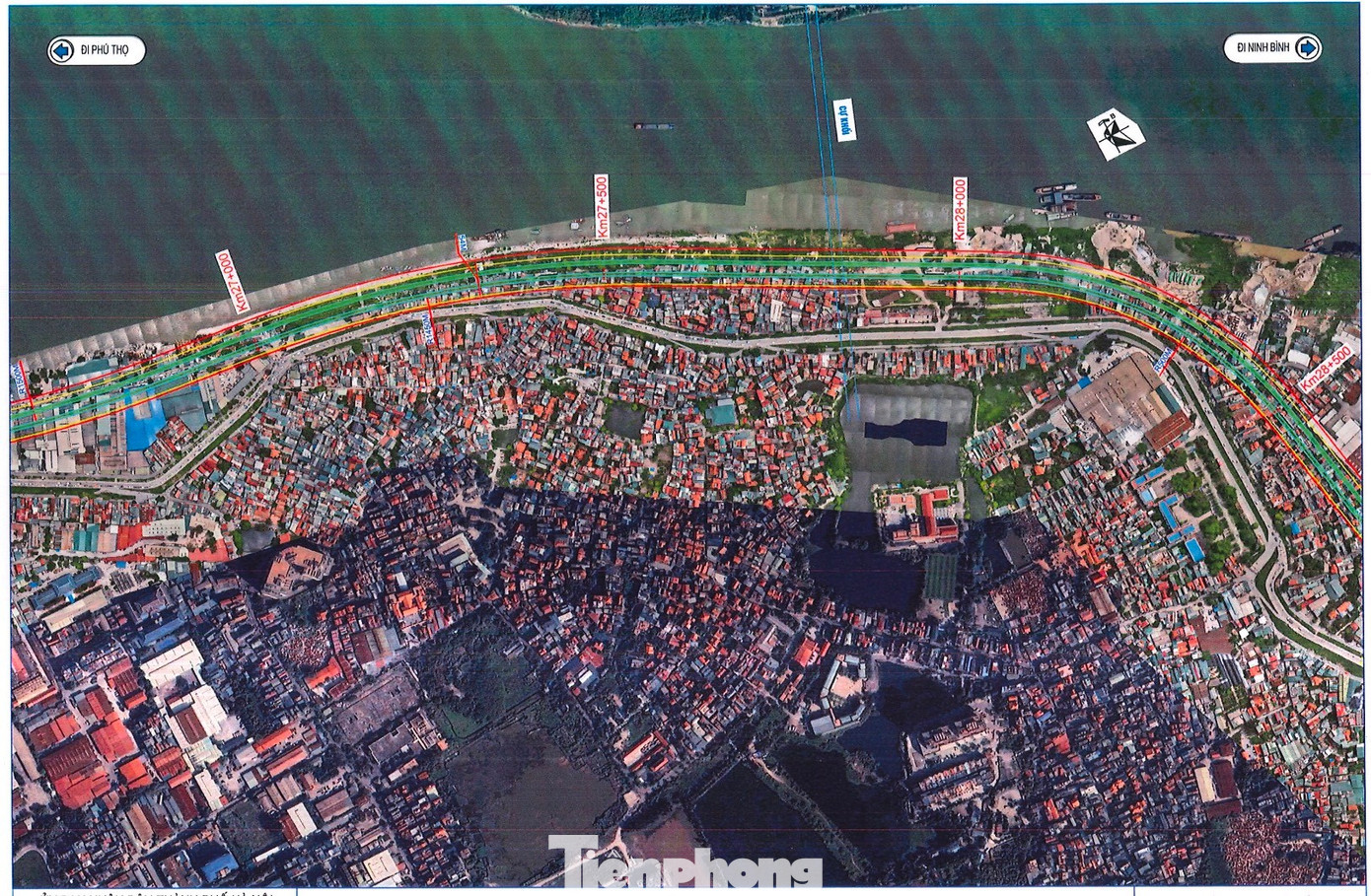 Chi tiết Trục đại lộ cảnh quan s&ocirc;ng Hồng qua c&aacute;c phường nội đ&ocirc; H&agrave; Nội 2026 - Ảnh 8.
