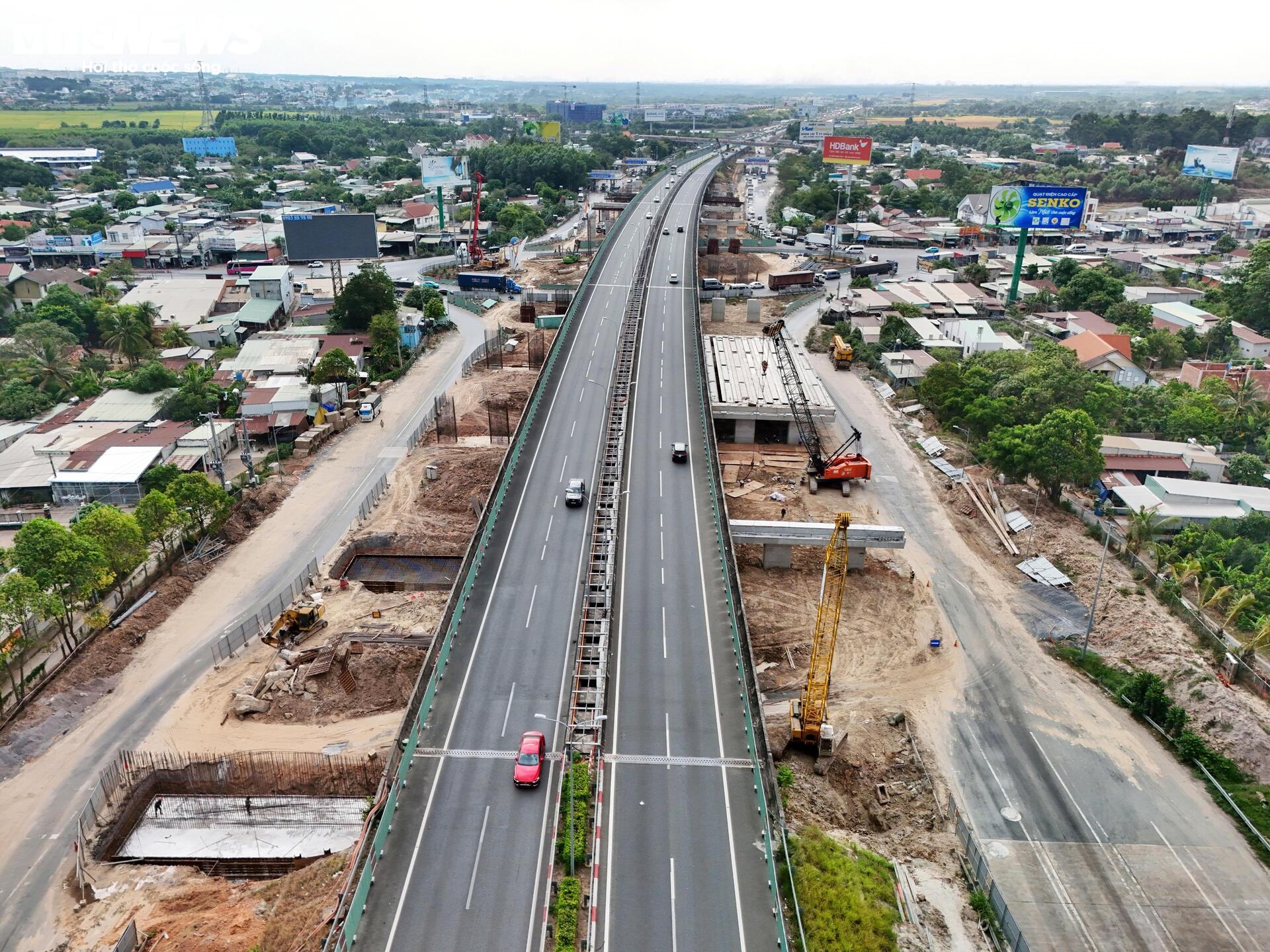 Cận cảnh mở rộng cao tốc TP . HCM - Long Th&agrave;nh năm 2026: Tiến độ thi c&ocirc;ng ấn tượng - Ảnh 8.