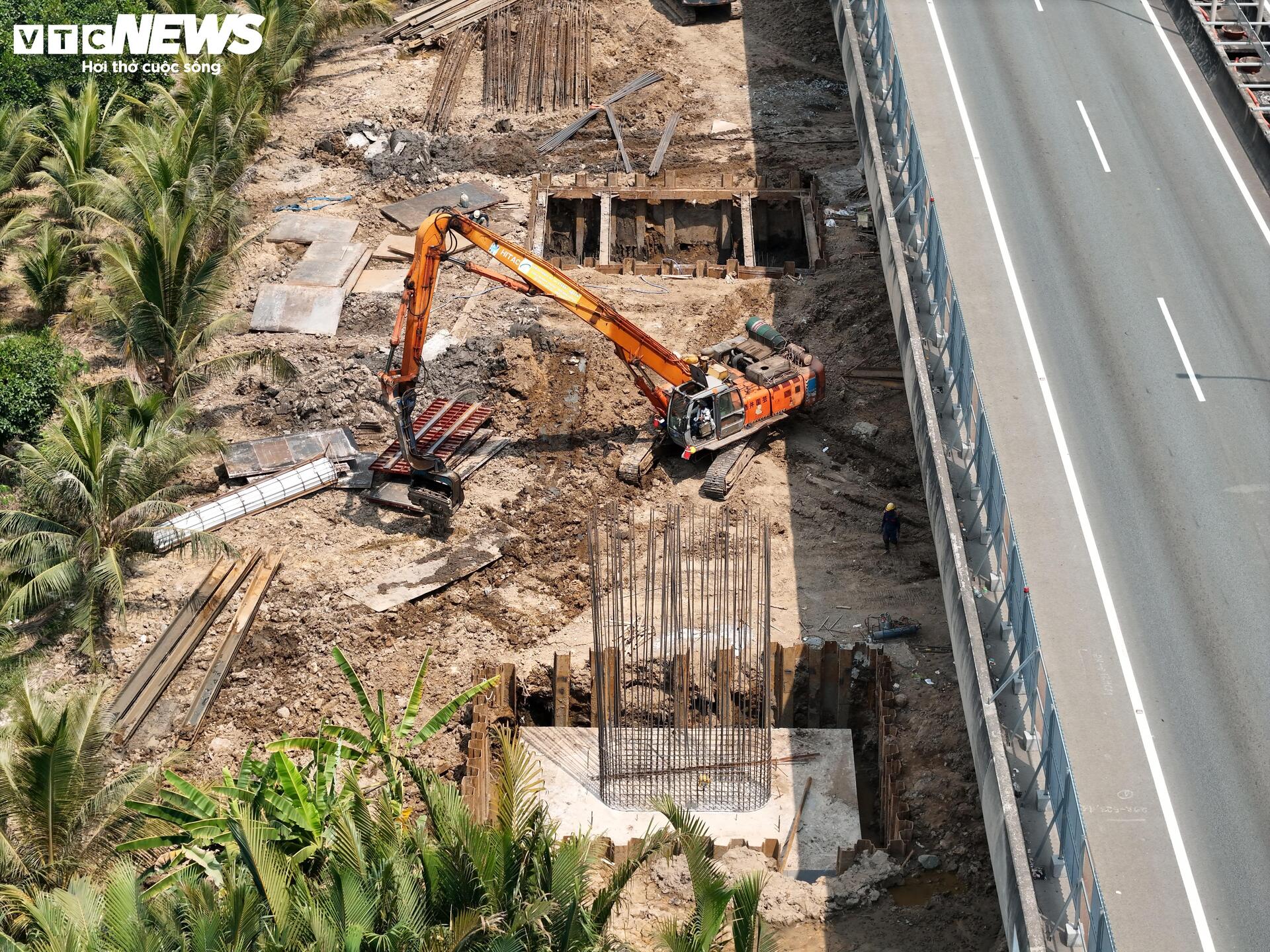 Cận cảnh mở rộng cao tốc TP . HCM - Long Th&agrave;nh năm 2026: Tiến độ thi c&ocirc;ng ấn tượng - Ảnh 6.