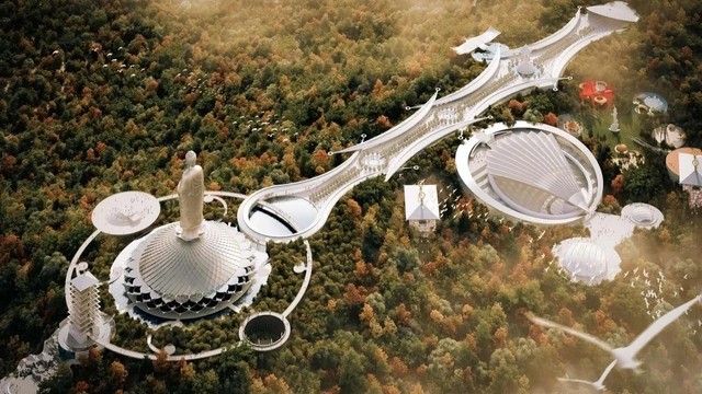 Một c&ocirc;ng tr&igrave;nh cao nhất thế giới đang được x&acirc;y dựng tại Việt Nam, vượt Trung Quốc để lập kỷ lục to&agrave;n cầu - Ảnh 3.