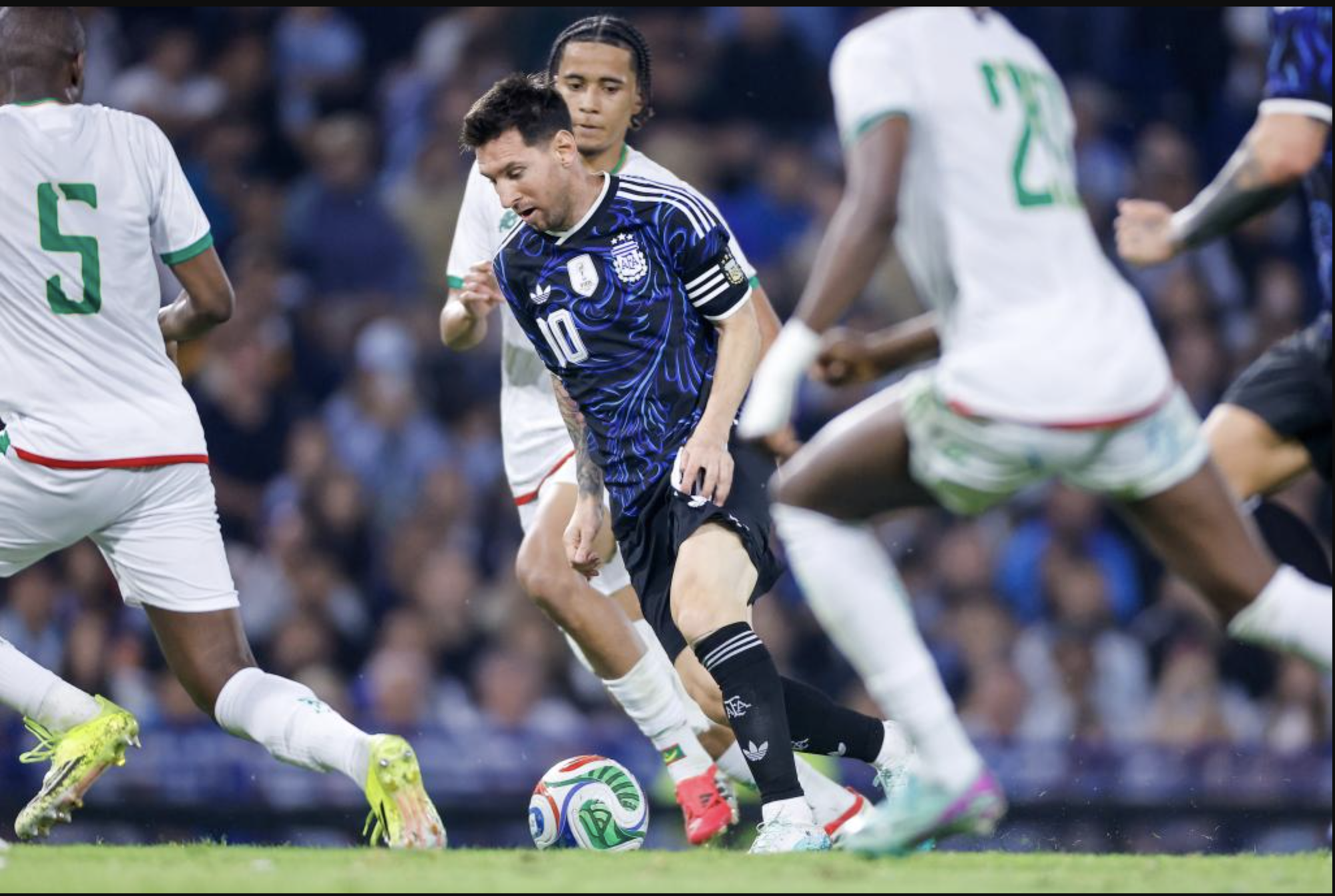 Argentina thắng chật vật đội b&oacute;ng hạng 115 thế giới Mauritania - Ảnh 2.