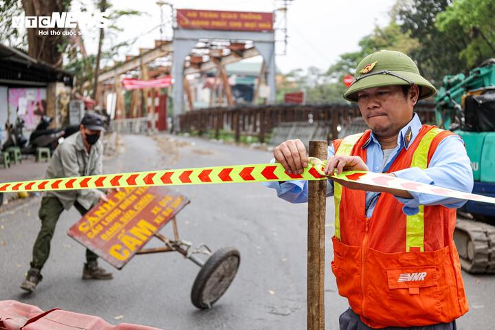 Cấm xe m&aacute;y v&agrave; người đi bộ qua cầu Long Bi&ecirc;n 60 ng&agrave;y sửa chữa 2026 - Ảnh 4.