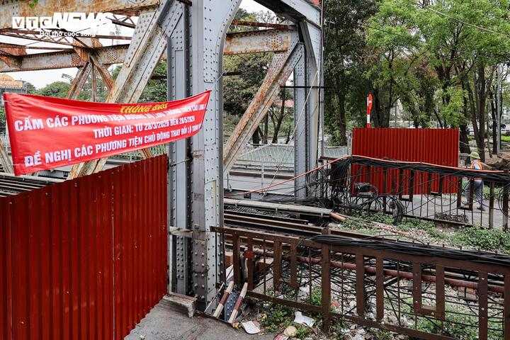 Cấm xe m&aacute;y v&agrave; người đi bộ qua cầu Long Bi&ecirc;n 60 ng&agrave;y sửa chữa 2026 - Ảnh 10.