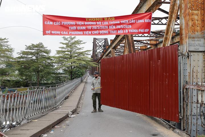 Cấm xe m&aacute;y v&agrave; người đi bộ qua cầu Long Bi&ecirc;n 60 ng&agrave;y sửa chữa 2026 - Ảnh 15.