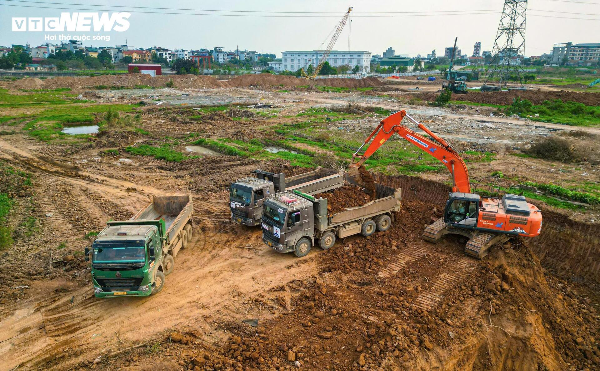 Cận cảnh hồ điều hòa Yên Nghĩa 25ha hơn 1 . 100 Tỷ đồng giảm ngập Tây Hà Nội - Ảnh 7.