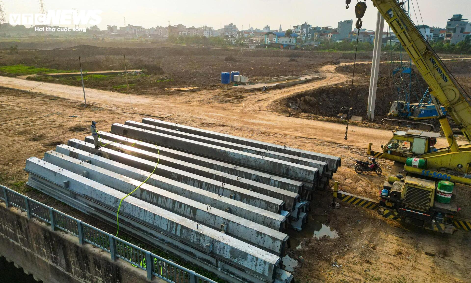 Cận cảnh hồ điều hòa Yên Nghĩa 25ha hơn 1 . 100 Tỷ đồng giảm ngập Tây Hà Nội - Ảnh 12.