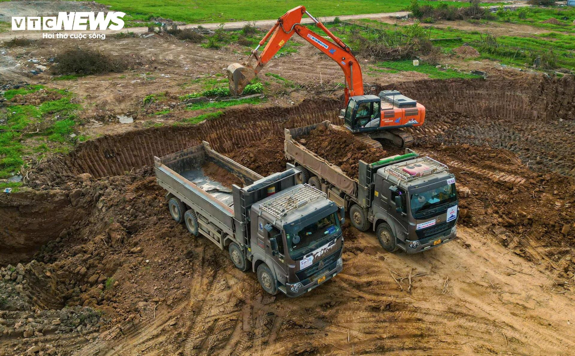 Cận cảnh hồ điều hòa Yên Nghĩa 25ha hơn 1 . 100 Tỷ đồng giảm ngập Tây Hà Nội - Ảnh 9.