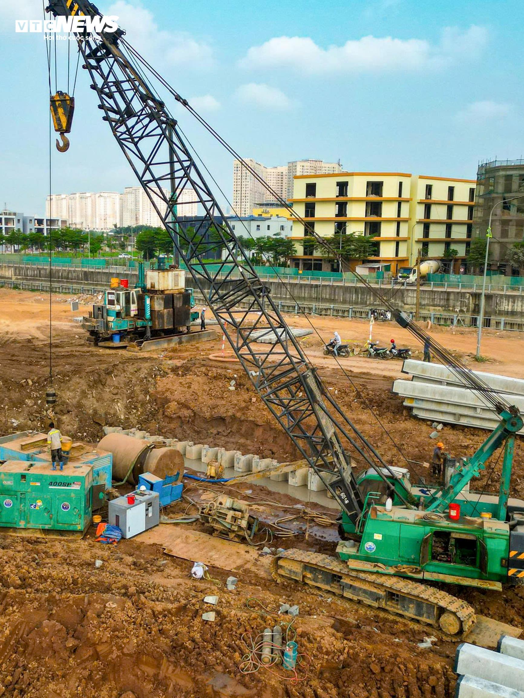 Cận cảnh hồ điều hòa Yên Nghĩa 25ha hơn 1 . 100 Tỷ đồng giảm ngập Tây Hà Nội - Ảnh 6.