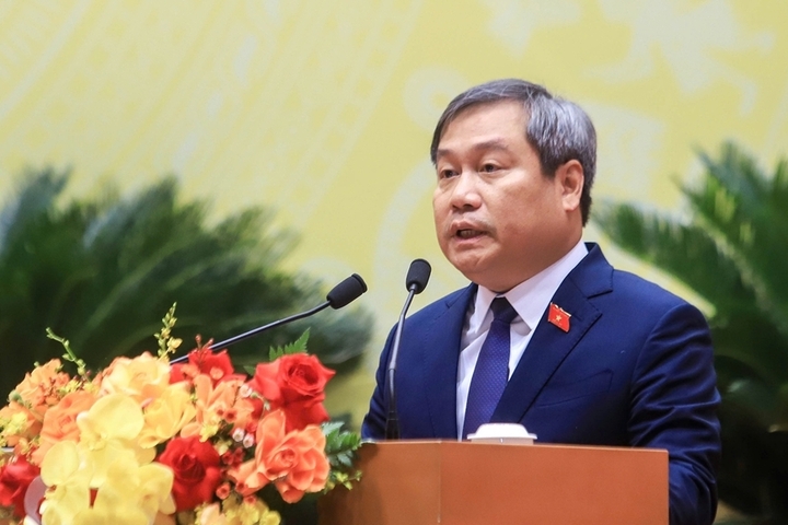 &Ocirc;ng Vũ Đại Thắng t&aacute;i đắc cử Chủ tịch UBND TP H&agrave; Nội nhiệm kỳ 2026 - 2031 - Ảnh 1.