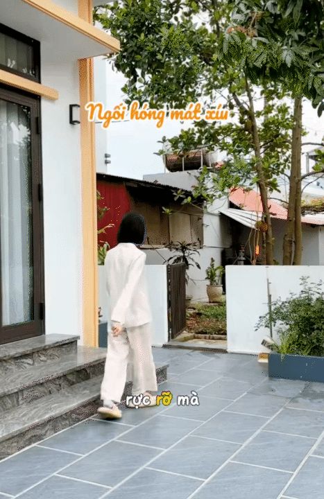 Phụ nữ độc th&acirc;n tuổi 40: Rời H&agrave; Nội về qu&ecirc;, tự chủ kinh tế, chi 820 triệu x&acirc;y nh&agrave; nhỏ an y&ecirc;n giữa s&acirc;n vườn- Ảnh 4.