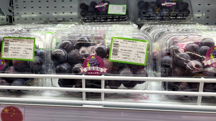 Việt Nam chi h&agrave;ng trăm triệu USD nhập khẩu nho tươi Trung Quốc - Ảnh 2.