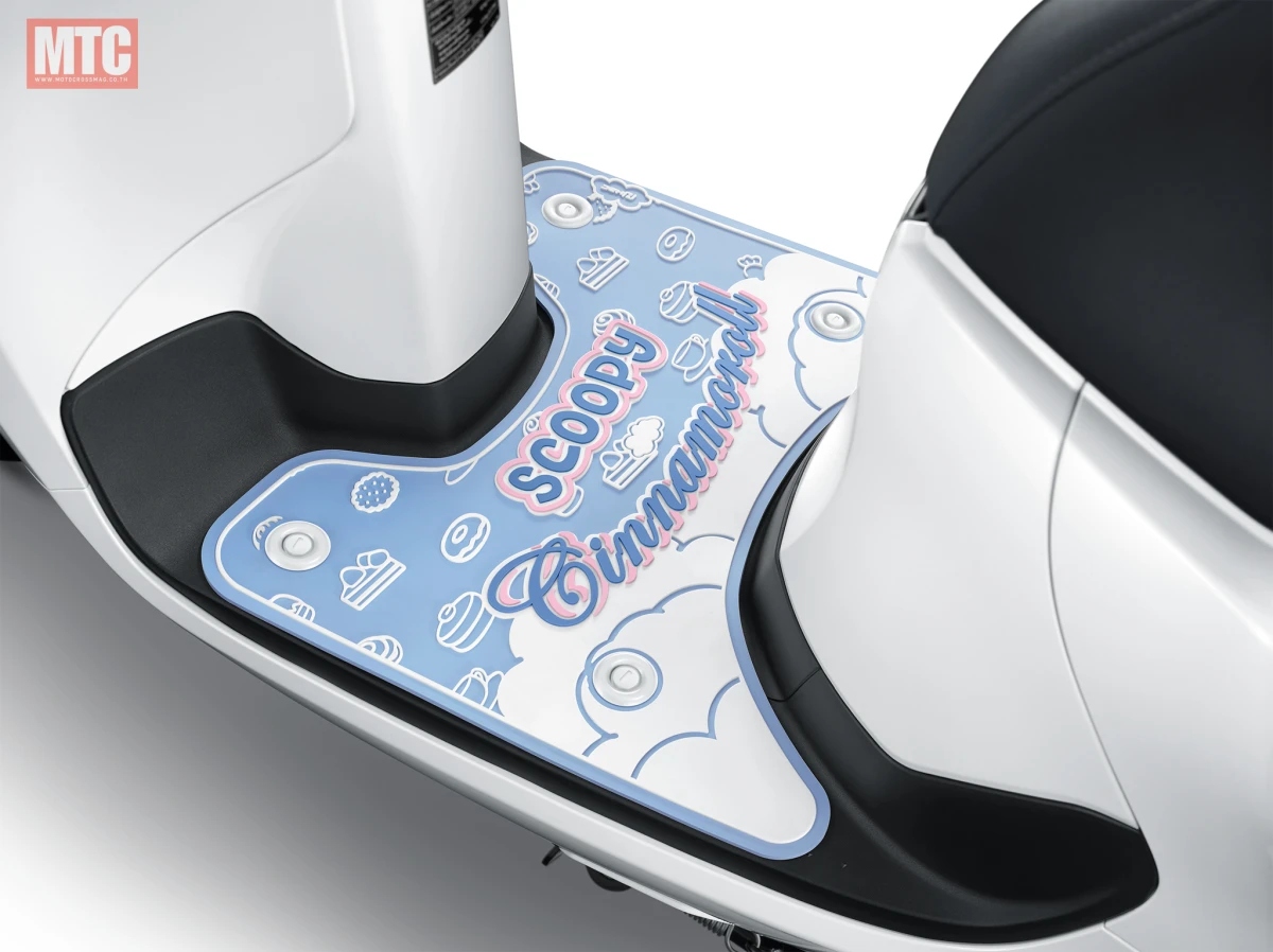 Honda Scoopy Cinnamoroll 2026 gây sốt với thiết kế “cute lạc lối”, bản giới hạn 2.000 chiếc khiến giới trẻ săn lùng- Ảnh 4. Honda Scoopy Cinnamoroll 2026 gây sốt với thiết kế “cute lạc lối”, bản giới hạn 2.000 chiếc khiến giới trẻ săn lùng- Ảnh 4.