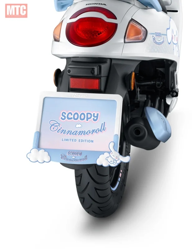 Honda Scoopy Cinnamoroll 2026 gây sốt với thiết kế “cute lạc lối”, bản giới hạn 2.000 chiếc khiến giới trẻ săn lùng- Ảnh 5. Honda Scoopy Cinnamoroll 2026 gây sốt với thiết kế “cute lạc lối”, bản giới hạn 2.000 chiếc khiến giới trẻ săn lùng- Ảnh 5.
