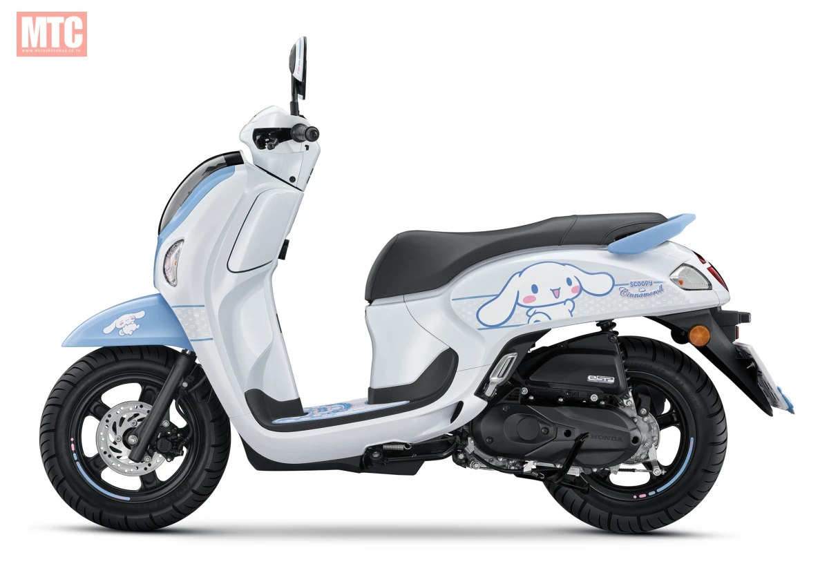 Honda Scoopy Cinnamoroll 2026 gây sốt với thiết kế “cute lạc lối”, bản giới hạn 2.000 chiếc khiến giới trẻ săn lùng- Ảnh 6. Honda Scoopy Cinnamoroll 2026 gây sốt với thiết kế “cute lạc lối”, bản giới hạn 2.000 chiếc khiến giới trẻ săn lùng- Ảnh 6.