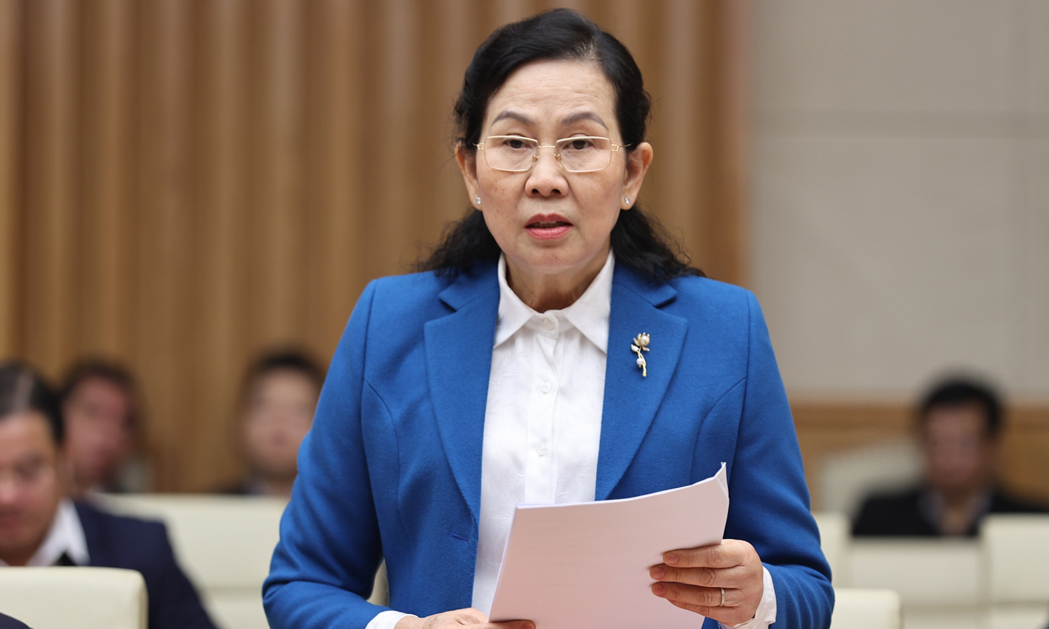 B&agrave; L&ecirc; Thị thủy giữ chức B&iacute; thư đảng ủy Trung ương Hội Li&ecirc;n hiệp Phụ nữ Việt Nam 2026 - Ảnh 1.