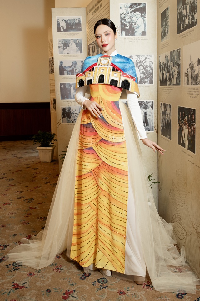 Hoa hậu T&ocirc; Diệp H&agrave; biến h&oacute;a với &aacute;o d&agrave;i, tự h&agrave;o v&igrave; được l&agrave;m một điều suốt 2 năm li&ecirc;n tiếp- Ảnh 3.