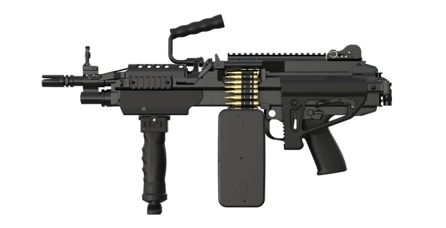 S&uacute;ng m&aacute;y KMG556CL mới 2026: Tốc độ bắn 900 vi&ecirc;n / ph&uacute;t v&agrave; trọng lượng nhẹ chỉ 5 . 6 Kg - Ảnh 3.