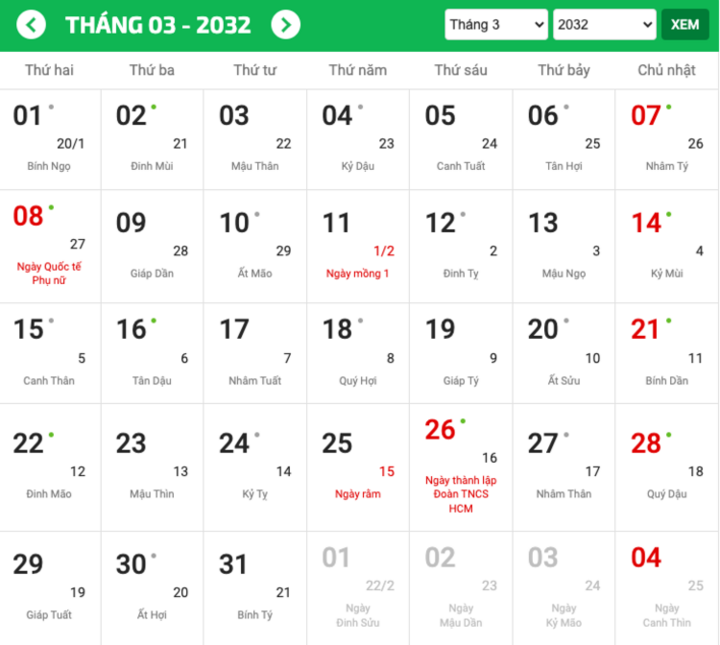 Bao l&acirc;u nữa mới lại c&oacute; thứ Ba ng&agrave;y 3 th&aacute;ng 3?- Ảnh 2.