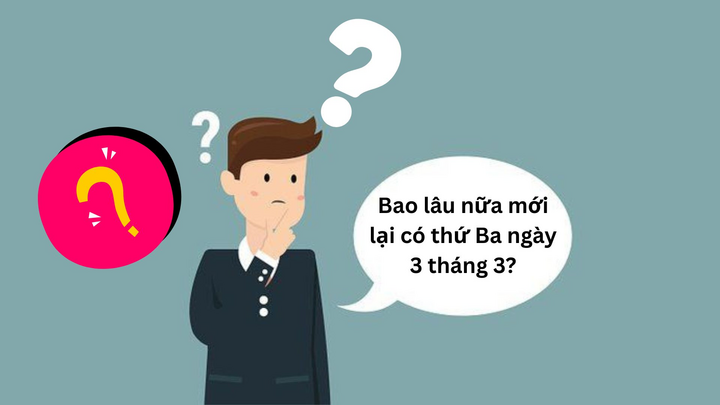 Bao l&acirc;u nữa mới lại c&oacute; thứ Ba ng&agrave;y 3 th&aacute;ng 3?- Ảnh 1.