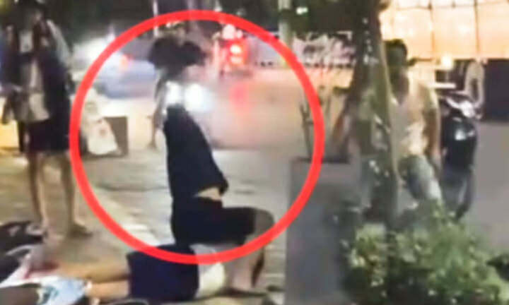 10 Giờ truy x&eacute;t c&ocirc;n đồ h&agrave;nh hung nam thanh ni&ecirc;n sau va chạm giao th&ocirc;ng tại H&agrave; Nội - Ảnh 2.