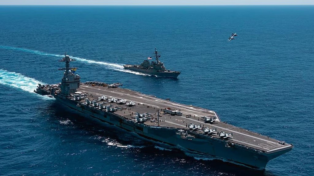 Mỹ rời xa Iran: T&agrave;u s&acirc;n bay USS Gerald R . Ford v&agrave; sự thay đổi chiến lược 2026 - Ảnh 5.