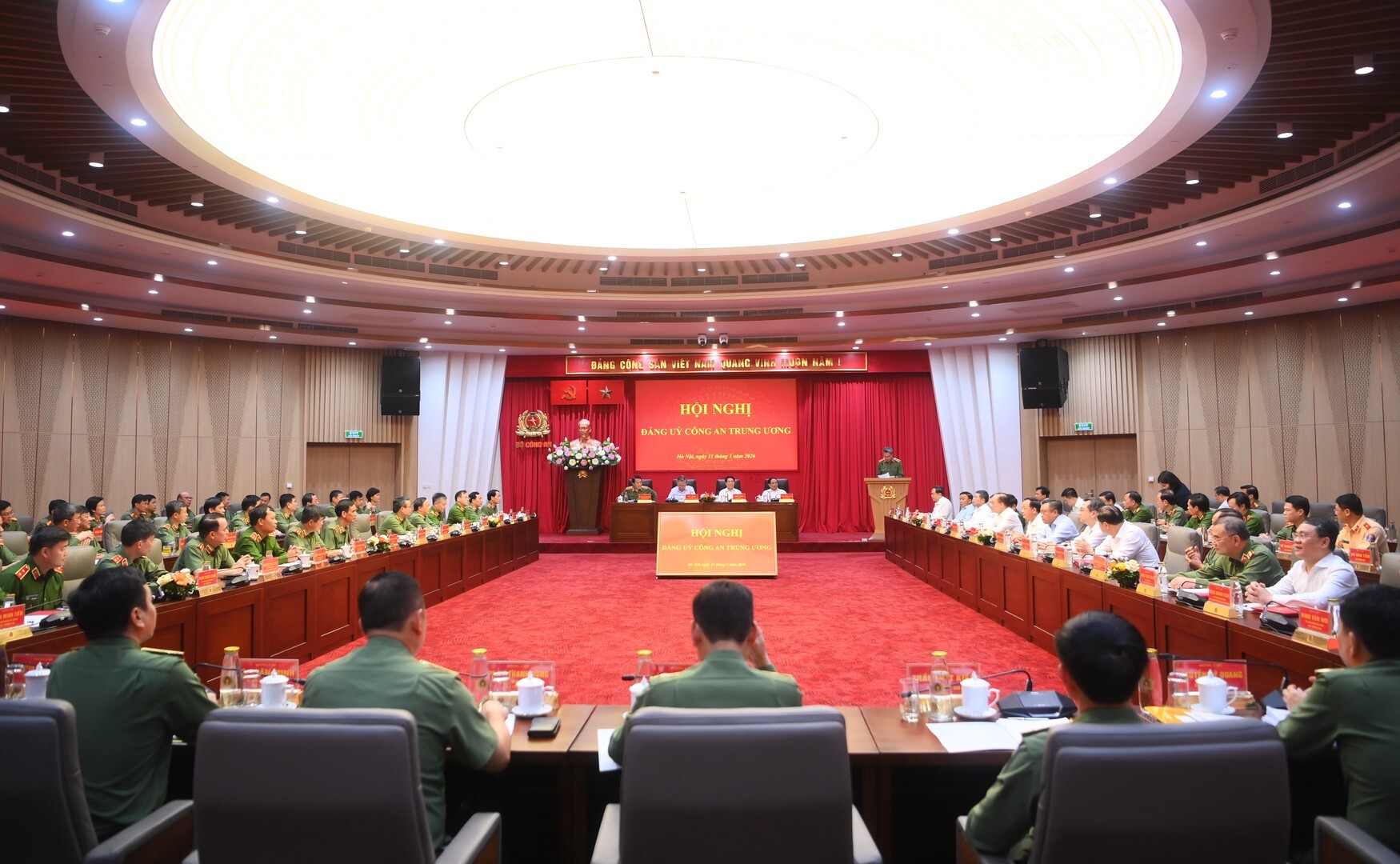 Tổng B&iacute; thư T&ocirc; L&acirc;m chủ tr&igrave; hội nghị đảng ủy C&ocirc;ng an Trung ương q&uacute;y I / 2026 - Ảnh 2.