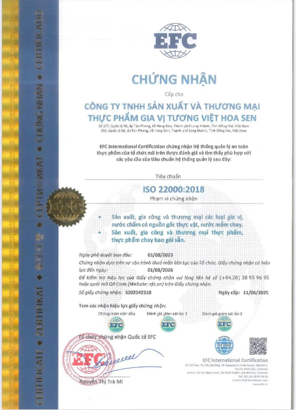 Tương Việt Hoa Sen – 32 năm gìn giữ và lan tỏa tinh hoa nước chấm Việt - Ảnh 2. Tương Việt Hoa Sen – 32 năm gìn giữ và lan tỏa tinh hoa nước chấm Việt - Ảnh 2.