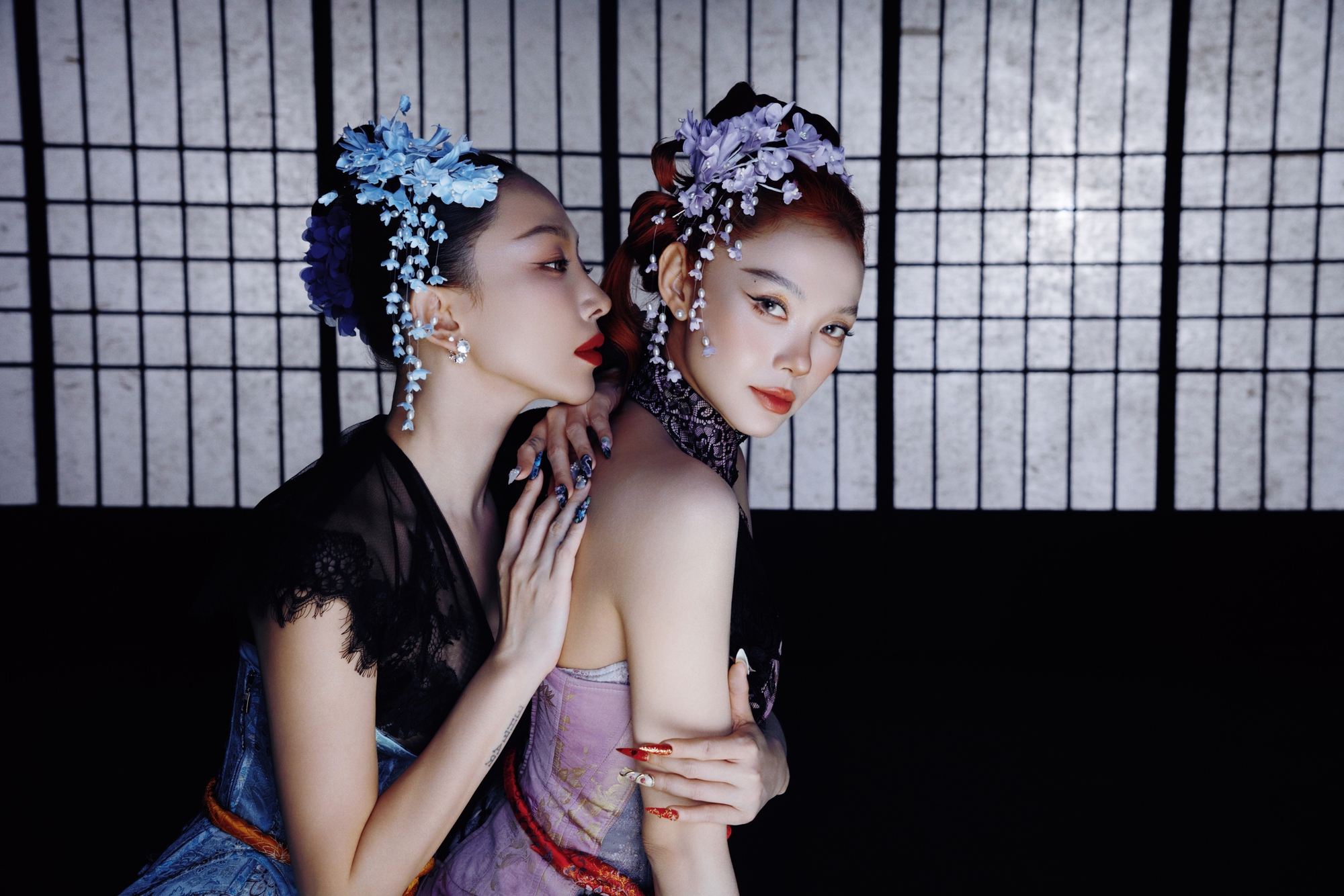 Minh Hằng bắt tay T&oacute;c Ti&ecirc;n, tặng qu&agrave; cho hội chị em nh&acirc;n ng&agrave;y 8/3 - Ảnh 3.