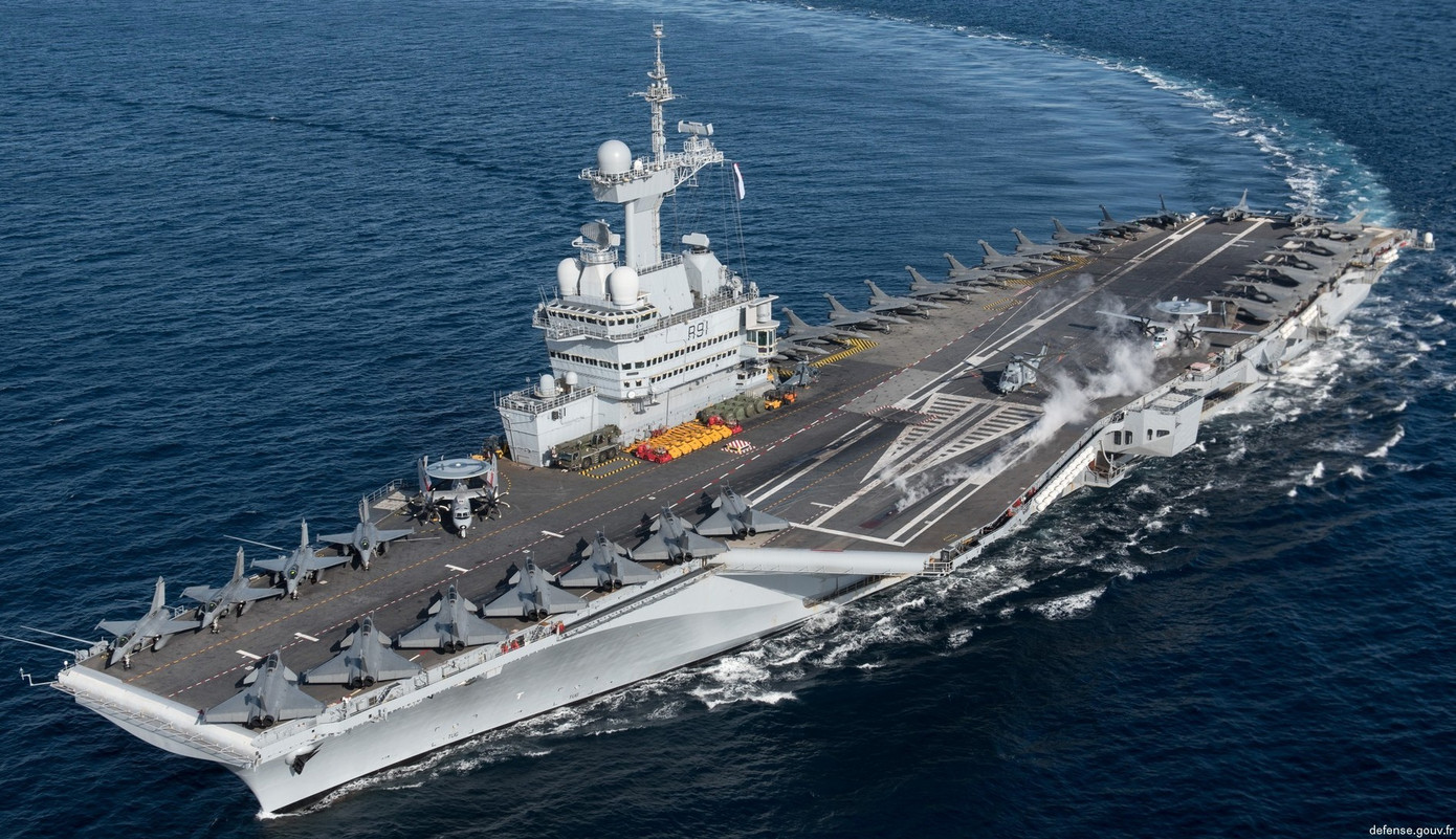 Ph&aacute;p điều t&agrave;u s&acirc;n bay hạt nh&acirc;n Charles de Gaulle đến Địa Trung Hải trong t&igrave;nh h&igrave;nh căng thẳng 2026 - Ảnh 1.