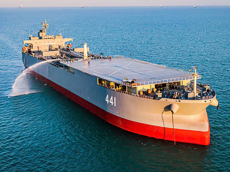 Ảnh vệ tinh h&eacute; lộ cảnh hoang t&agrave;n của Hải qu&acirc;n Iran sau đ&ograve;n kh&ocirc;ng k&iacute;ch từ Mỹ v&agrave; Israel - Ảnh 4.