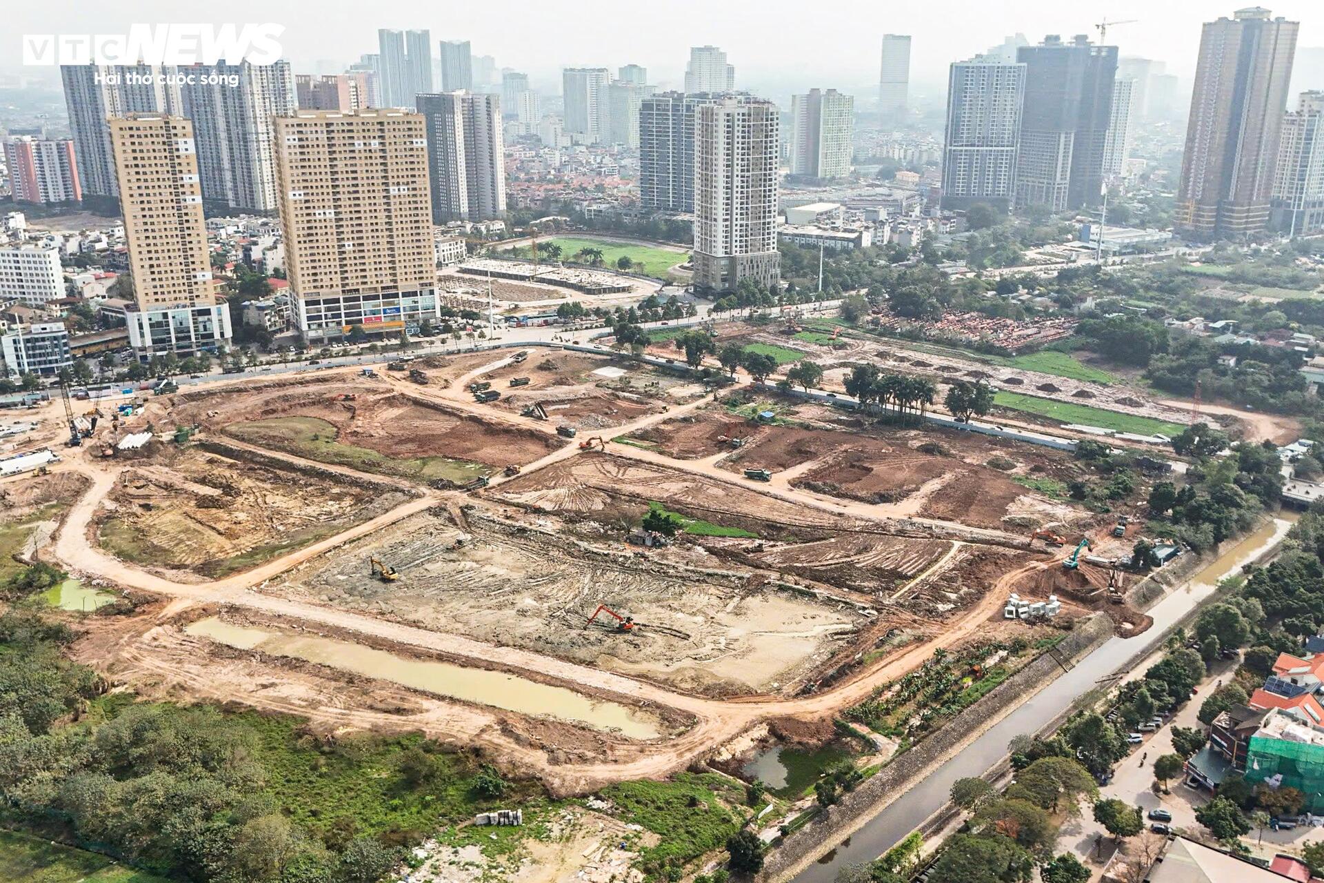 Hồ đầu mối Mễ Tr&igrave; chống ngập H&agrave; Nội: Dự &aacute;n 12ha giải quyết t&igrave;nh trạng ngập &uacute;ng - Ảnh 2.