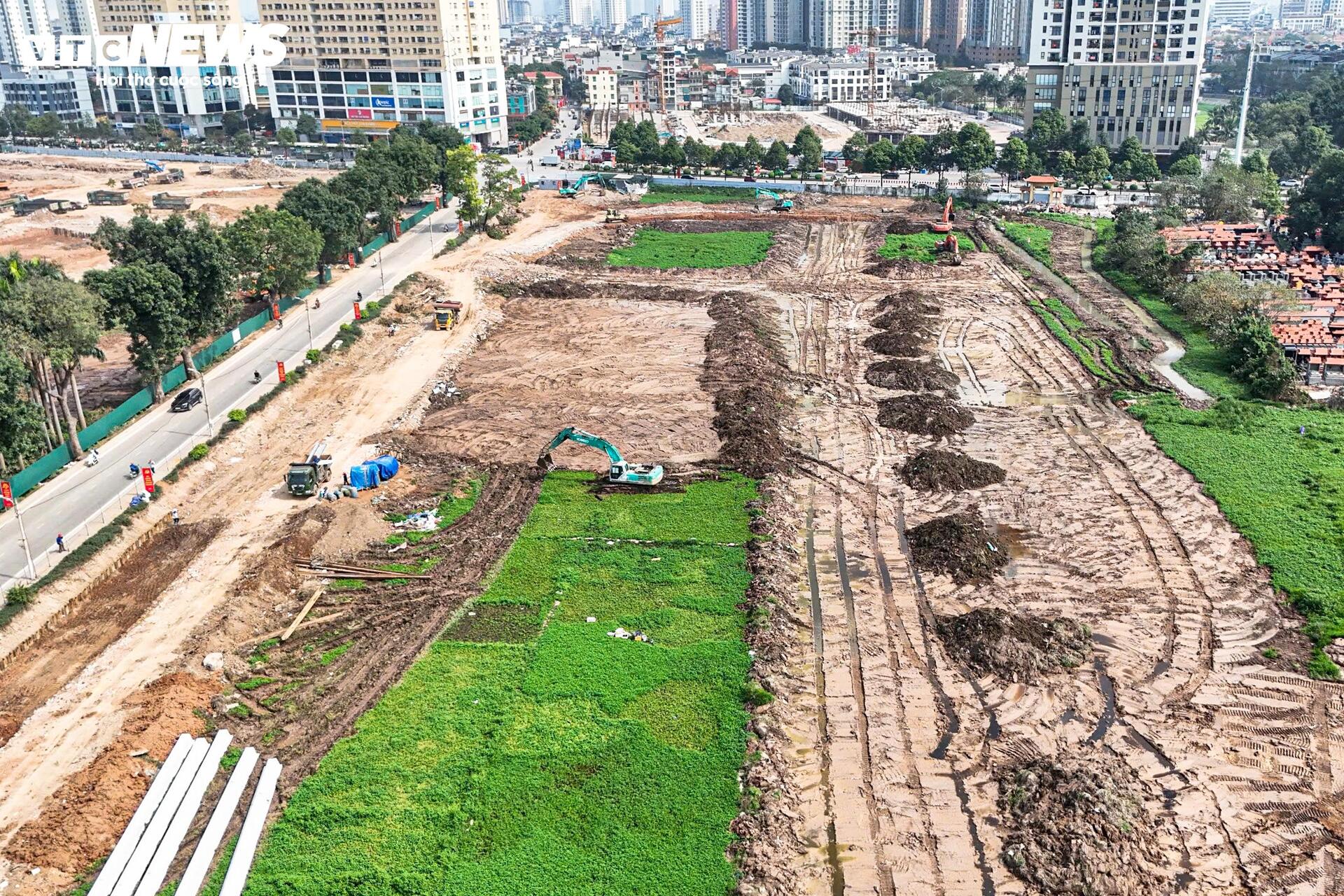 Hồ đầu mối Mễ Tr&igrave; chống ngập H&agrave; Nội: Dự &aacute;n 12ha giải quyết t&igrave;nh trạng ngập &uacute;ng - Ảnh 4.