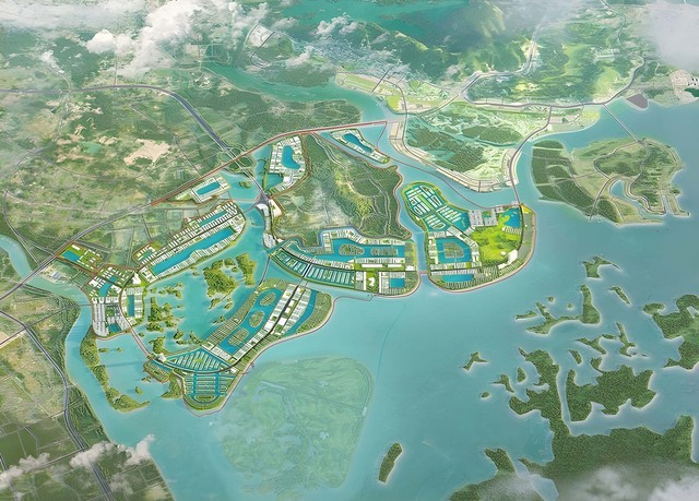 Si&ecirc;u đ&ocirc; thị 18 tỷ USD chưa từng c&oacute; trong lịch sử đang được x&acirc;y dựng ở Quảng Ninh - Ảnh 1.