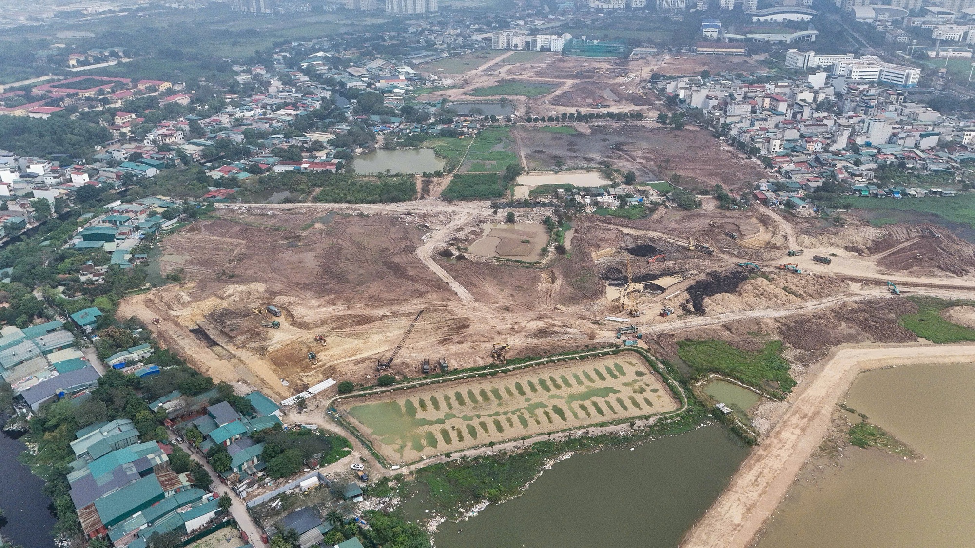 Hồ điều h&ograve;a Ph&uacute; Đ&ocirc; H&agrave; Nội: Dự &aacute;n chống ngập khẩn cấp 800 tỉ đồng - Ảnh 1.