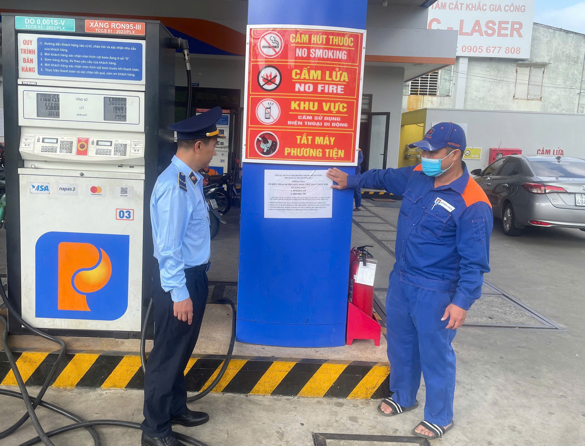 Đà Nẵng công bố đường dây nóng xăng dầu bảo vệ quyền lợi người tiêu dùng - Ảnh 2. Đà Nẵng công bố đường dây nóng xăng dầu bảo vệ quyền lợi người tiêu dùng - Ảnh 2.