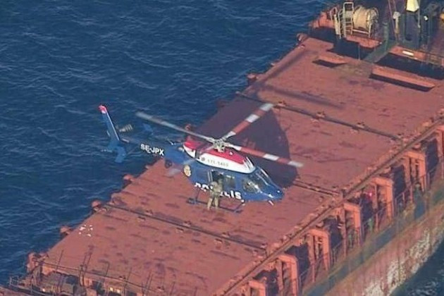 Thụy điển bắt giữ t&agrave;u Caffa thuộc ' hạm đội b&oacute;ng tối ' Nga g&acirc;y chấn động 2026 - Ảnh 1.