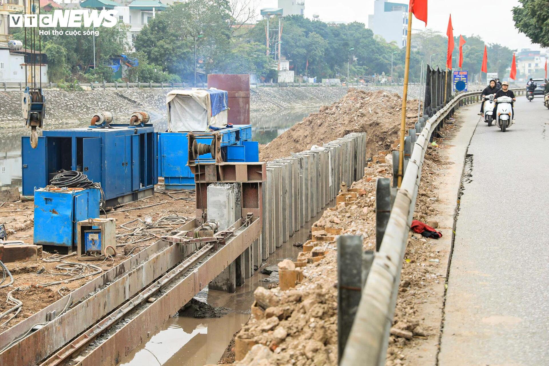Cải tạo hạ lưu sông Kim Ngưu gần 700 tỷ đồng sắp hoàn thành tại Hà Nội - Ảnh 10.
