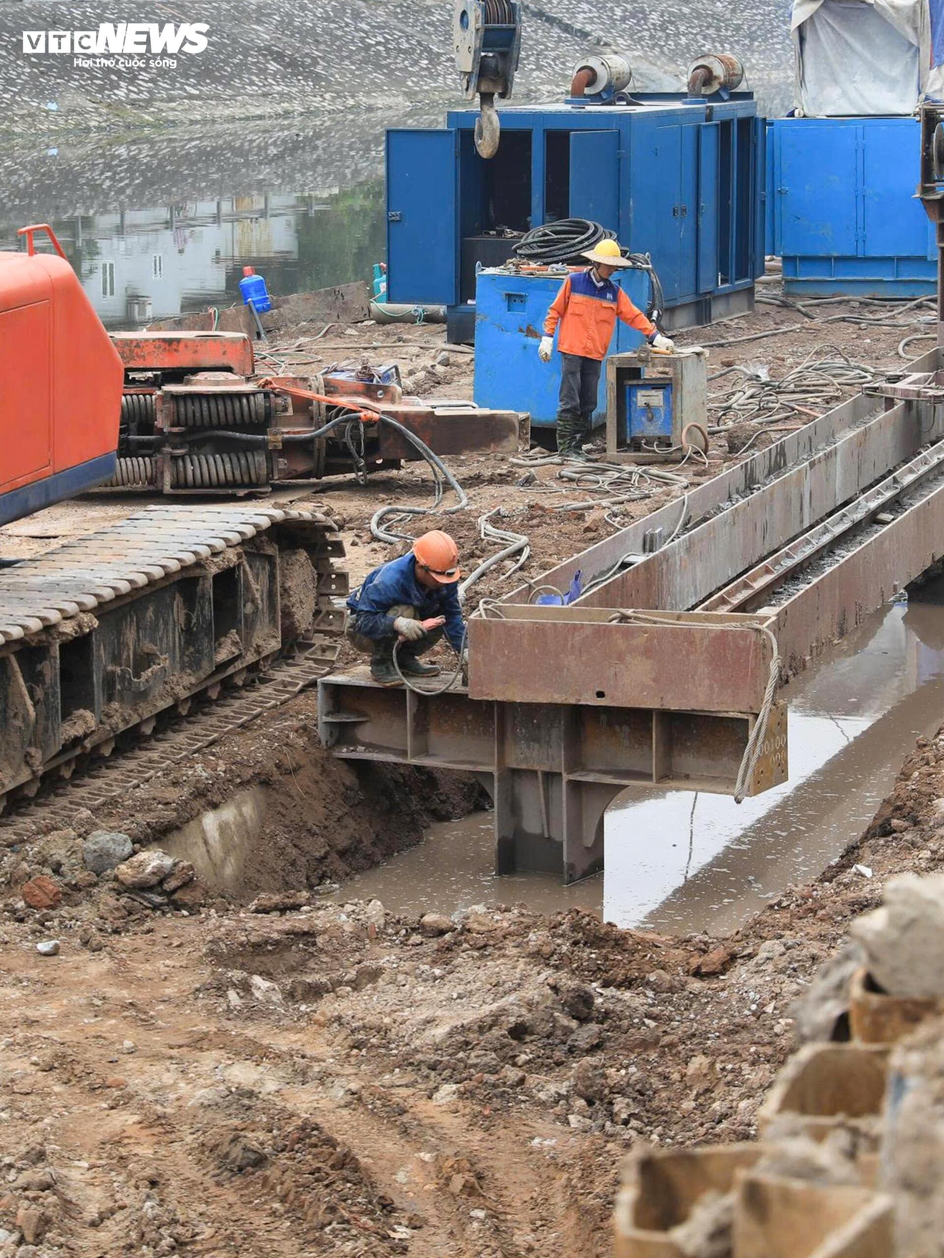 Cải tạo hạ lưu sông Kim Ngưu gần 700 tỷ đồng sắp hoàn thành tại Hà Nội - Ảnh 7.