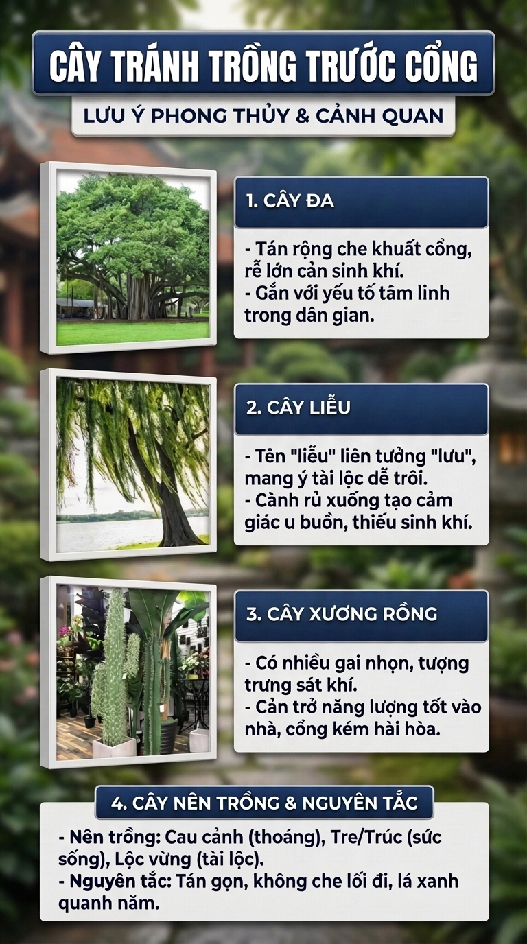 3 loại c&acirc;y kh&ocirc;ng n&ecirc;n trồng trước cổng nh&agrave;. - Ảnh 1.